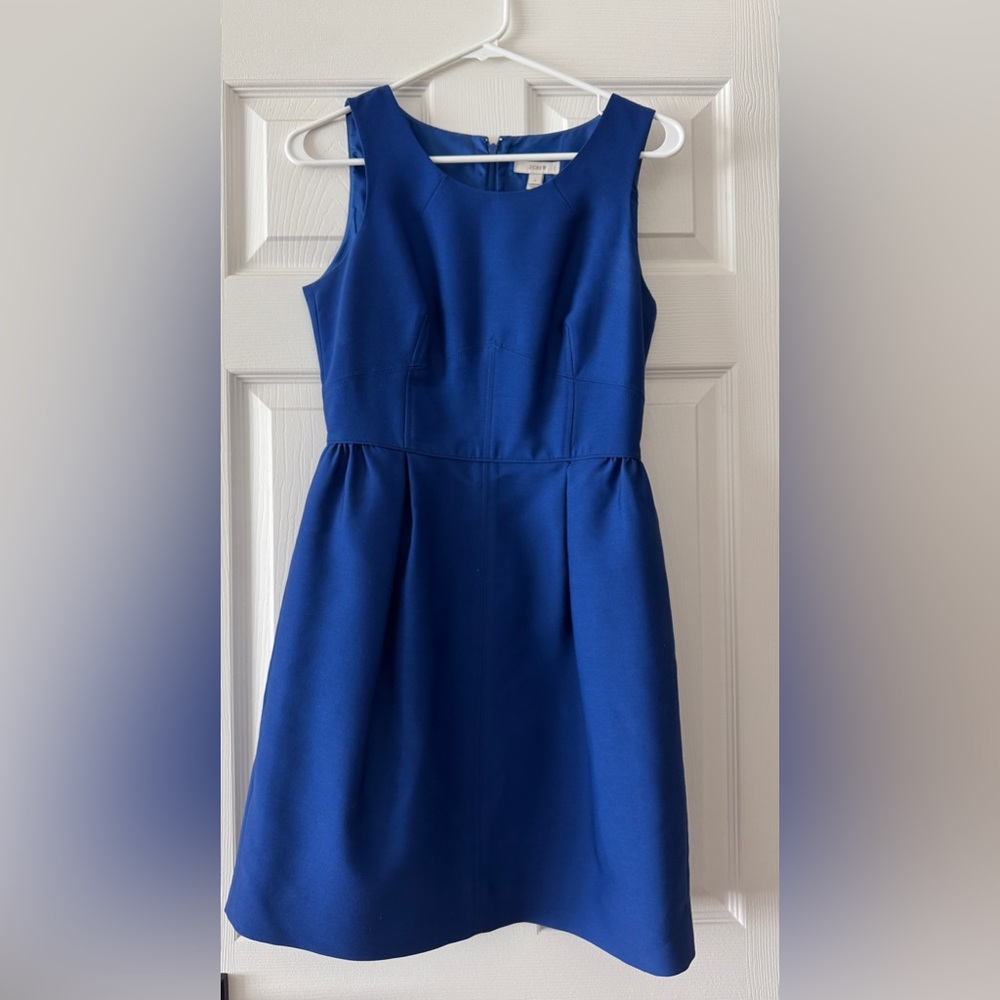 J. Crew Royal Blue Dress